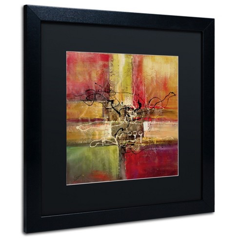 Trademark Fine Art -Ricardo Tapia 'Round and Round' Matted Framed Art - image 1 of 4