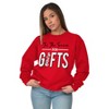 Christmas Tis The Season For Presents Sweatshirt for Men or Women Brisco Brands - 4 of 4