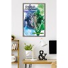 Trends International Marvel Captain America: Brave New World - Cap and Falcon Framed Wall Poster Prints - 2 of 4