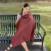 Muslin Nursing Cover for Baby Breastfeeding, Soft & Breathable Breastfeeding Cover for Mom by Comfy Cubs - 4 of 4