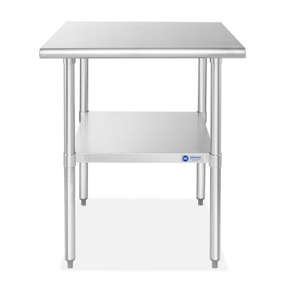 GRIDMANN Stainless Steel 34.5'' H Work Table