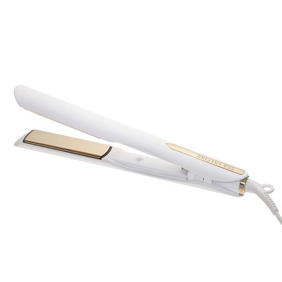 White 2025 hair straightener