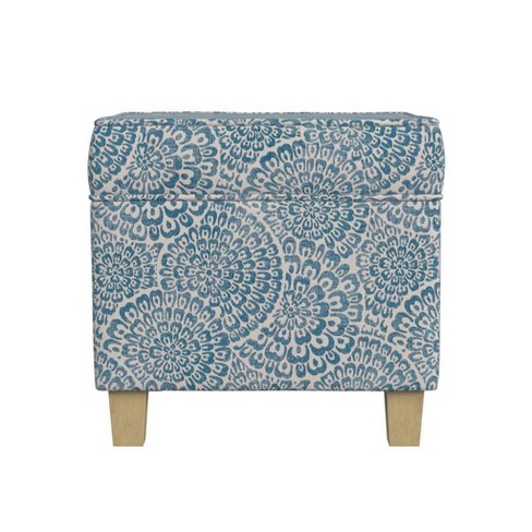 Teal ottoman target online