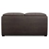 35" Franklin Square Coffee Table Storage Ottoman Linen Look Fabric - Wyndenhall - 3 of 4