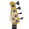 Sawtooth Americana Road Warrior Series Vintage Burst w Aluminum Pickguard Left Handed Electric Bass Guitar - 3 of 4