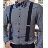 Anna-Kaci Men's Adjustable Suspenders 46in Elastic Suspenders with Clips for Formal & Casual Wear - 2 of 2