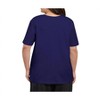Women's Jersey U-Neck Short Sleeve Tee - Plus - On The Plus Side - 2 of 4