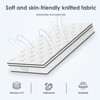 SEVOBAL Mattresses Hybrid Mattress with Pocket Springs and Pressure Relief for Comfortable Sleep in Bedroom Use, White, 38.98"*74.8"*12" - 2 of 4