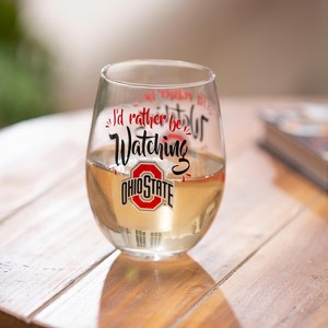 Ohio State University, 17oz Boxed Stemless Glass - 1 of 2
