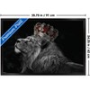 Trends International Reinders: Animals - Lion Crown Framed Wall Poster Prints Black Framed Version 22.375" x 34" - 3 of 4