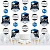 Big Dot of Happiness Blue Graduation Party DIY Dangler Backdrop - Hanging Vertical Decorations - 30 Pieces - 2 of 4