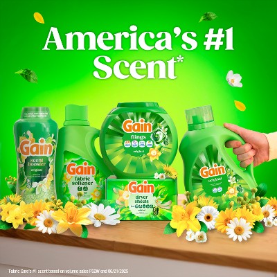 Gain Original Moonlight Breeze HE Liquid Detergent 19 Loads - 25 fl oz