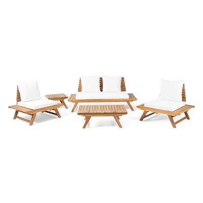 white/teak