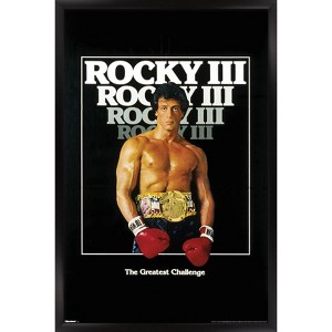 Trends International Rocky III (1982) - One Sheet Framed Wall Poster Prints - 1 of 4