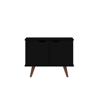 33.07" Hampton Accent Cabinet Black - Manhattan Comfort