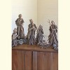 Driftwood Nativity Set 18.5"H, Brown Natural Holiday Folk Art Display, Set of Six By Kalalou - 2 of 3