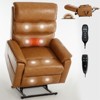 NicBex Chenille Lift Recliner Chair for Elderly,Cozy Massage Chairs with Massage and Lumbar Heating,Modern Reclining Chairs for Living Room - 2 of 4