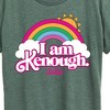 Women's - Barbie - I Am Kenough Rainbow Clouds Short Sleeve Graphic T-Shirt - 2 of 4