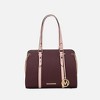 MKF Collection Amy Color Block Vegan Leather Women’s Tote Bag by Mia K - Burgundy - 2 of 4