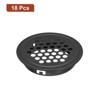 Unique Bargains Stainless Steel Dust-Proof Mesh Hole Circular Soffit Vent 18 Pcs - 3 of 4