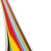 HomeRoots 14" Clear Red Blue Yellow Murano Glass Sailboat Tabletop Sculpture - 4 of 4