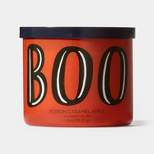 14oz Poison Caramel Apple Boo Halloween Jar Candle with Lid Off-White - Hyde & EEK! Boutique™