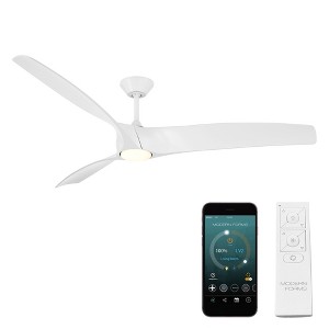 Modern Forms Zephyr 3-Blade LED Smart Ceiling Fan - 1 of 4
