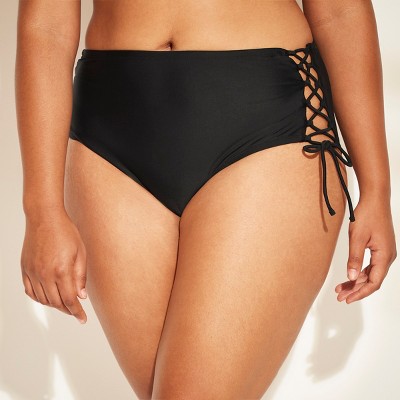 plus size boyshort swim bottoms