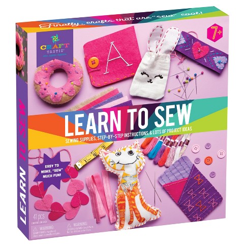 Playmonster: Carft-tastic Learn To Sew Kit, Ages 6+ : Target