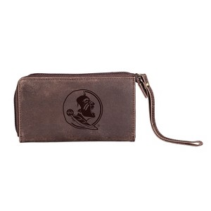 Evergreen NCAA Florida State Seminoles Brown Leather Women's Wristlet Wallet Officially Licensed with Gift Box - 1 of 1