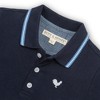 Hope & Henry Boys' Organic Short Sleeve Knit Pique Polo Shirt, Kids - 4 of 4