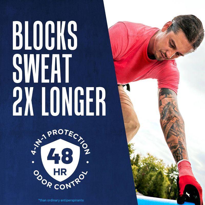 Right Guard Sport Antiperspirant &#38; Deodorant Gel 4-in-1 Protection Spray Deodorant For Men Blocks Sweat 48-Hour Odor Control Fresh - 3.0oz - 3pk, 4 of 9