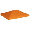 vidaXL Gazebo Top Cover Orange Polyester with PVC coating 13.1 x 9.8 feet - 2 of 2