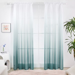 Deconovo Ombre Sheer Curtain Panel Pair(2 Panel) - 1 of 4