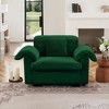 SKRAN Single Sofa Couch, Comfy Upholstered Deep Armchair with Storage, Modern Lounge Chair for Living Room Bedroom, Small Space - 2 of 4