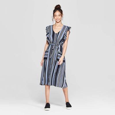 xhilaration striped dress