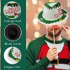 4E's Novelty Christmas Fedora Hat for Adults, Men & Women - Holiday Party Dress Up Costume Accessories & One Size Fedora Hats for Women & Men - 4 of 4