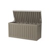 Kumasinova 80 Gal Oversized Storage Deck Box for Outdoor Use,All Weather PP Resin,Garden Seat Storage Box,Waterproof & KD Design - 2 of 4