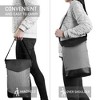 OPUX Wine Bag 2 Bottle Tote Carrier, Leakproof Portable Padded Insulated Cooler Case Travel Picnic Gifts Christmas - 2 of 4