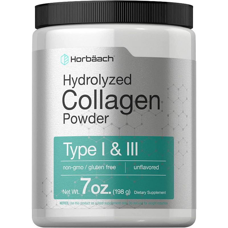 Horbaach Multi Collagen Powder | Type I and III | 7 oz, 1 of 4