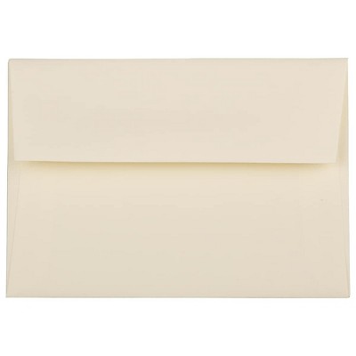 JAM Paper 4Bar A1 Strathmore Invitation Envelopes 3.625 x 5.125 Ivory Wove 191133