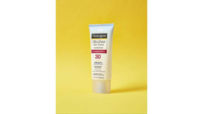 Neutrogena Ultra Sheer Dry Touch Sunscreen Lotion, SPF 55, 3oz, 2 of 13, play video