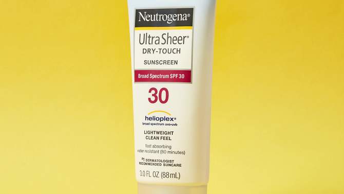 Neutrogena Ultra Sheer Dry-Touch Sunscreen Lotion - SPF 30, 2 of 23, play video