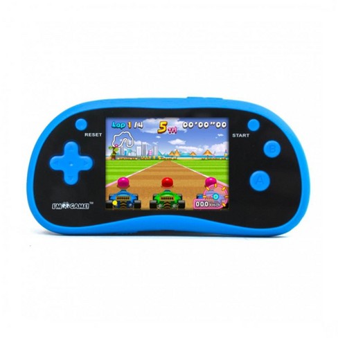 Link Handheld Video Game Console 400 Classic Retro Games Portable Can  Connect To Tv Two Players Rechargeable Battery - Blue : Target