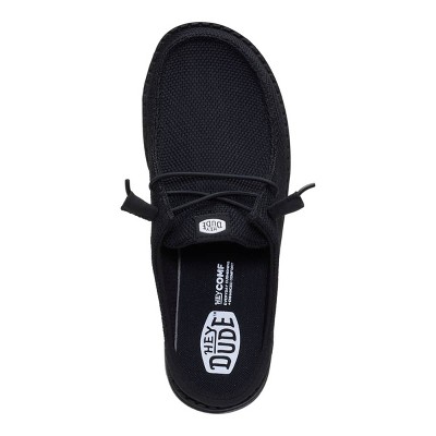Обувь HEYDUDE Women Wendy Slip Mono , Black/Black, 8 — фото 3