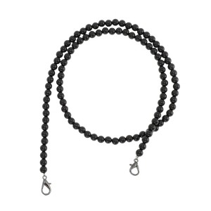 Unique Bargains Faux Pearl Handbag Strap Black 1 Pc - 1 of 4