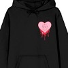 Friday The 13th Mask In Mirror Long Sleeve Black Adult Hooded Sweatshirt - image 2 of 4