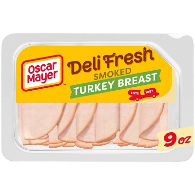 Oscar Mayer Deli Fresh Sliced Smoked Turkey Breast - 9oz