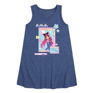- LOL Surprise! - Outrageous Millennial Girls Graphic Sleeveless Aline Dress - 1 of 4