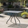 Outdoor  dining table  stylish and durable, lightweight and portable. Suitable for garden BBQs and patio casual dining. - 3 of 4